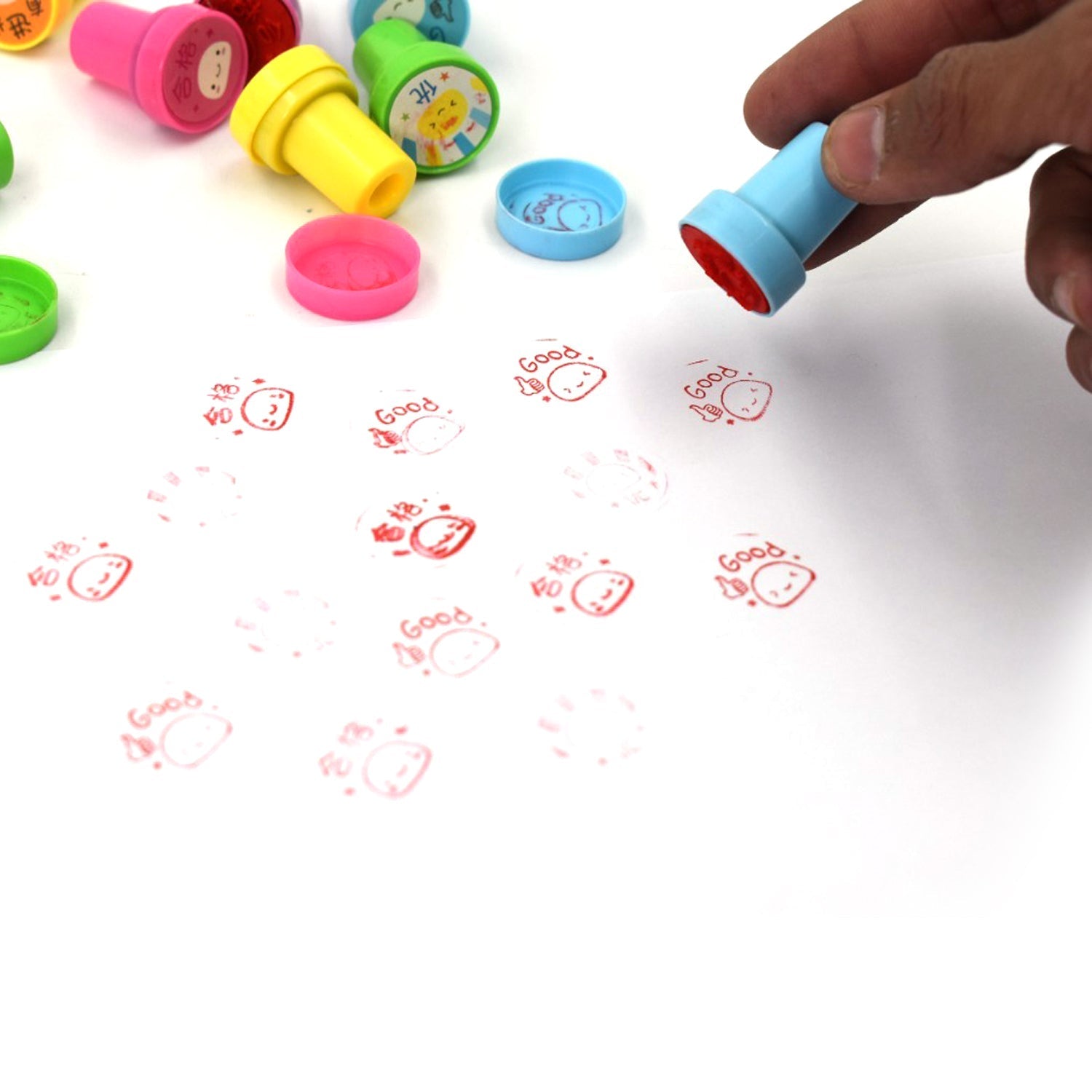 4803 Emoticon Stamps 8 pieces in Round Shape Stamp for Kids Theme Stamps for School Craft & Prefect Gift for Teachers, Parents and Students (Multicolor) 4803 Emoticon Stamps 8 pieces in Round Shape Stamp for Kids Theme Stamps for School Craft & Prefect Gift for Teachers, Parents and Students (Multicolor)